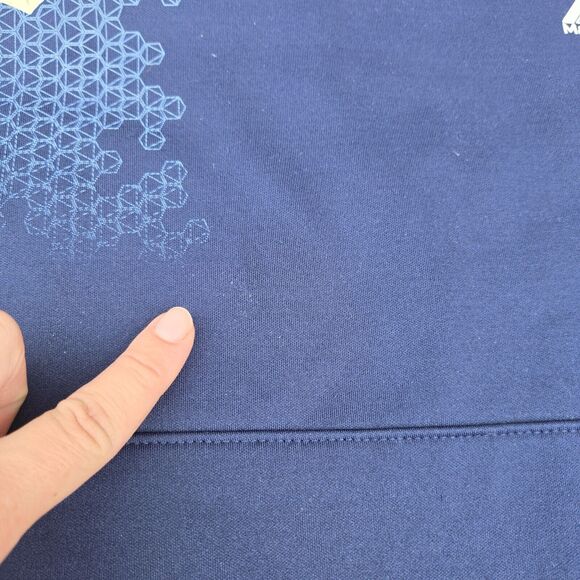 Detroit Tigers 2011 Playoffs MLB Therma Base Mens Sz XL Hoodie By Majestic - Picture 3 of 7